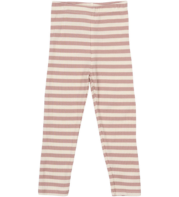 The New Siblings Leggings - Rib - TnstFro - Adobe Rose Striped The New Siblings Leggings - Rib - TnstFro - Adobe Rose Striped