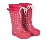 Thermogummistøvle - Red hearts - 25