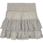 Tommy Hilfiger Nederdel - Geo Pattern - Desert Sand Dune