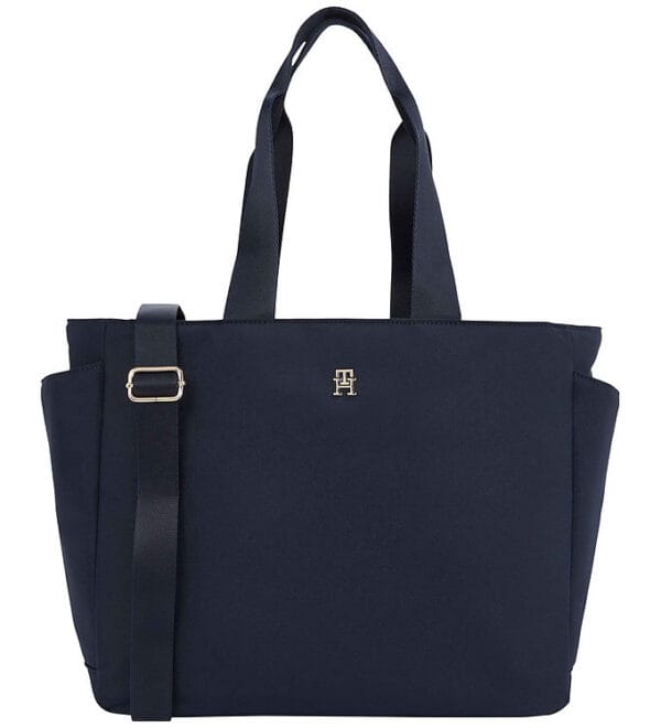 Tommy Hilfiger Pusletaske - TH Seasonal Changing - Space Blue