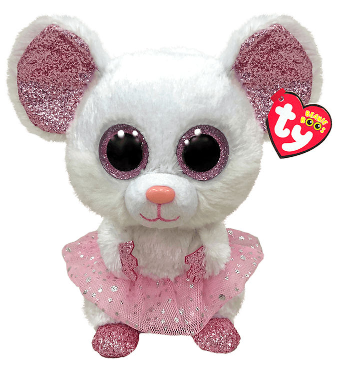 Ty Bamse - Beanie Boos - 23 cm - Nina Ty Bamse - Beanie Boos - 23 cm - Nina