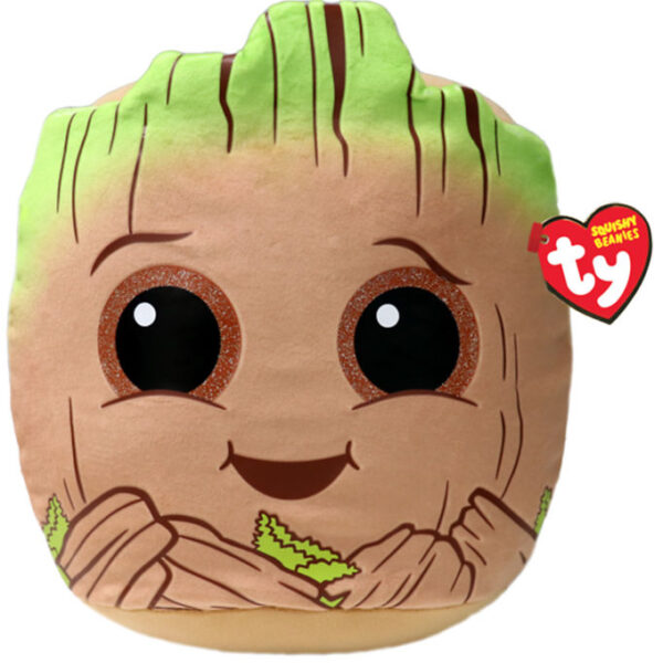 Ty Bamse - Squishy Beanies - 25 cm - Marvel Groot