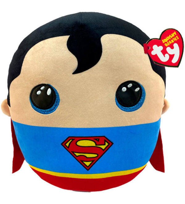Ty Bamse - Squishy Beanies - 25 cm - Superman Ty Bamse - Squishy Beanies - 25 cm - Superman