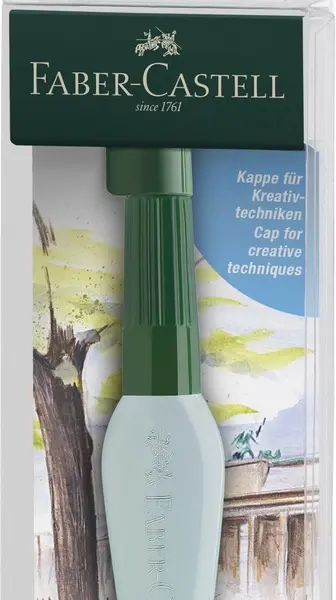 Vandpensel Faber-Castell kunstner medium nylon hår