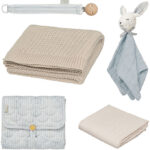 Cam Cam Gaveæske - Babyshower - Classic Stripes Blue