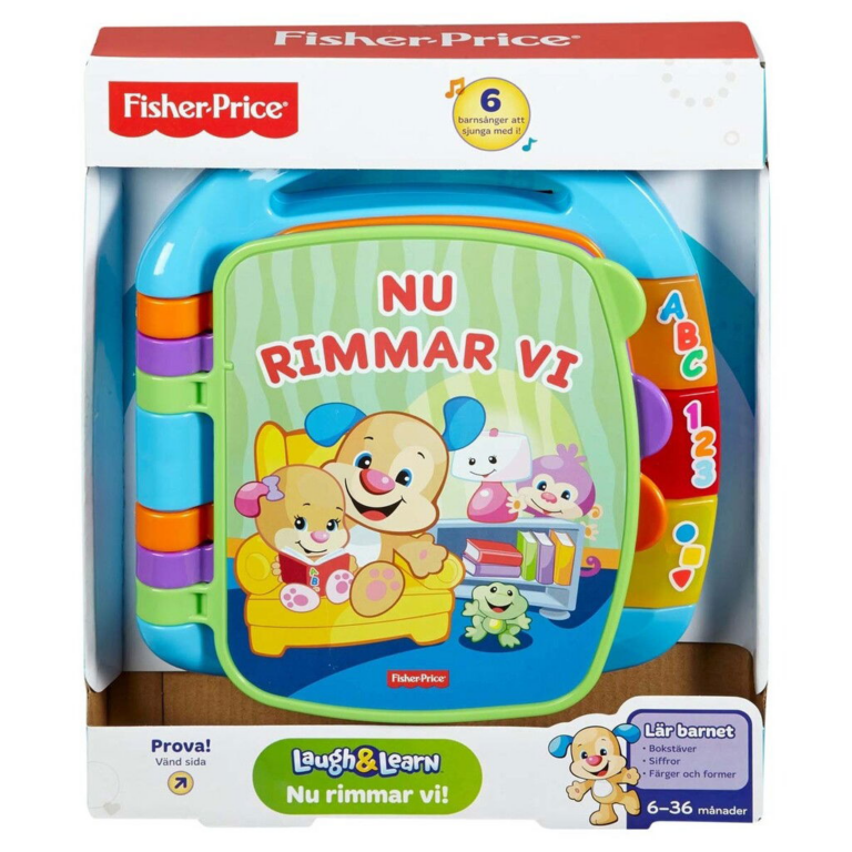 Fisher Price | Interaktiv bog - Nu rimer vi Svensk