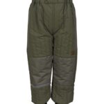 Mikk-Line Termobukser - Duvet - Coated - Dusty Olive