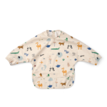 Liewood Merle Hagesmæk med ærmer - Around the world / Sandy