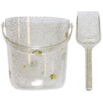 Konges Sløjd Strandsæt - Spand/Skovl - Glitter - Citron