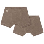 That's Mine Boxershorts - 2-pak - Rib - Cilas - Brown Melange