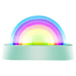 Lalarma Lampe - Dancing Rainbow - 18x11x4 cm - Mint
