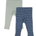 Pippi Leggings - 2-Pak - Blue Mirage