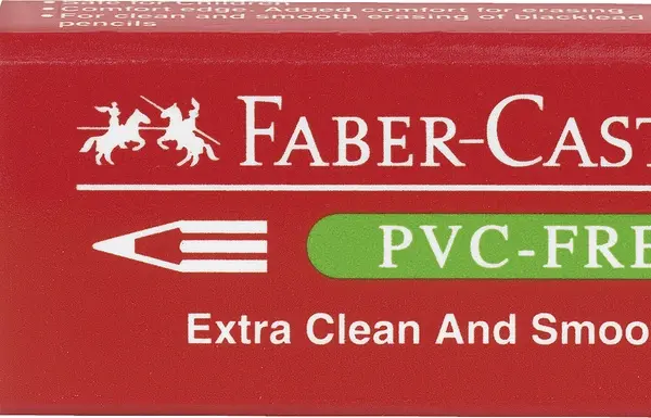 Viskelæder Faber-Castell pvc fri