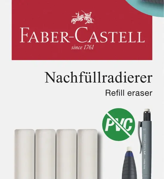 Viskelæder refill Faber-Castell blister