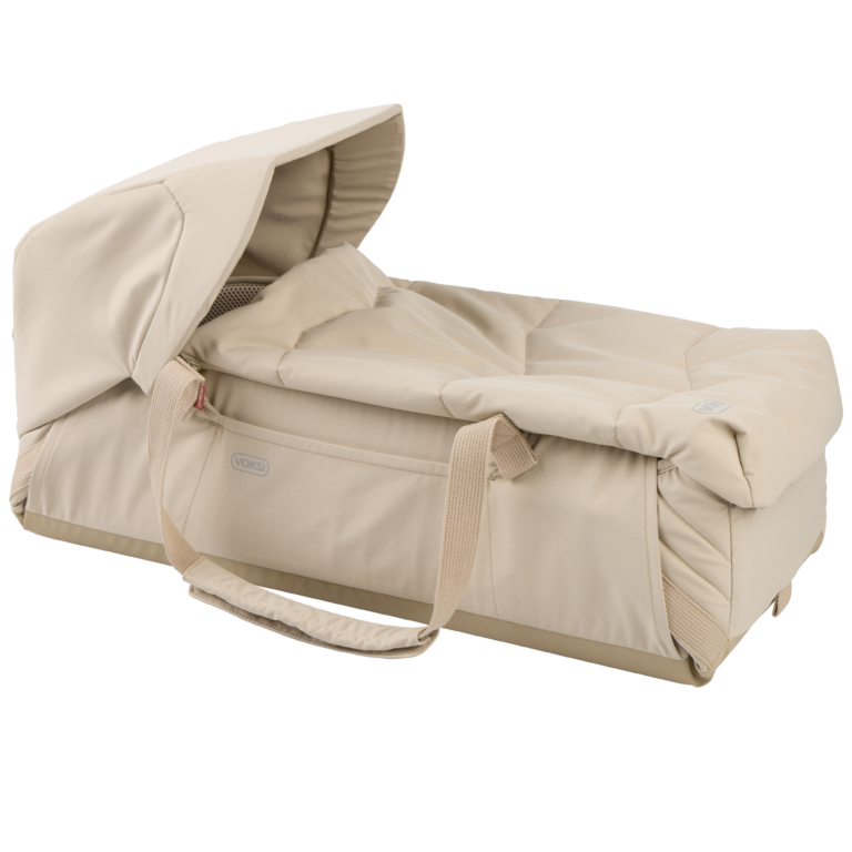 Voksi Carry Me Solskærm Med Myggenet - Seashell Sand