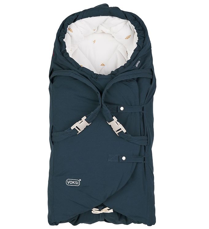 Voksi Kørepose - Carry North - 76/108 cm - Poppy Blue Wings Voksi Kørepose - Carry North - 76/108 cm - Poppy Blue Wings