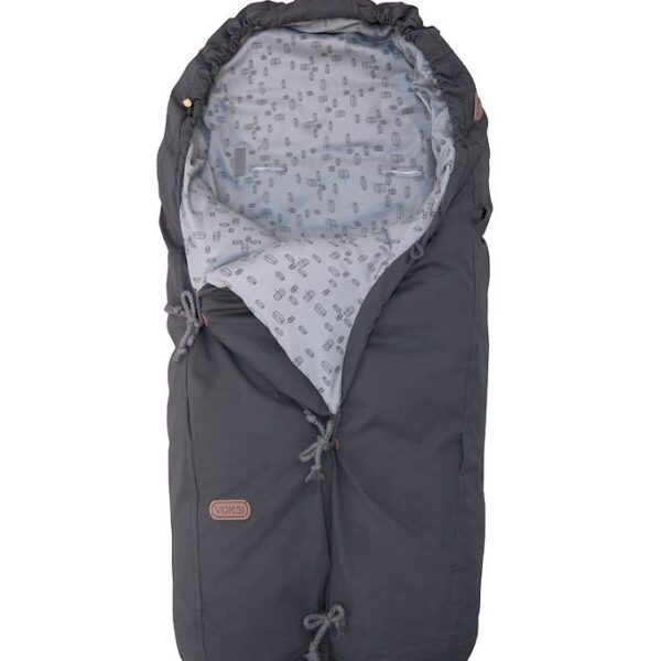 Voksi Kørepose - Classic+ Mini - 100 cm - Grey Leaf