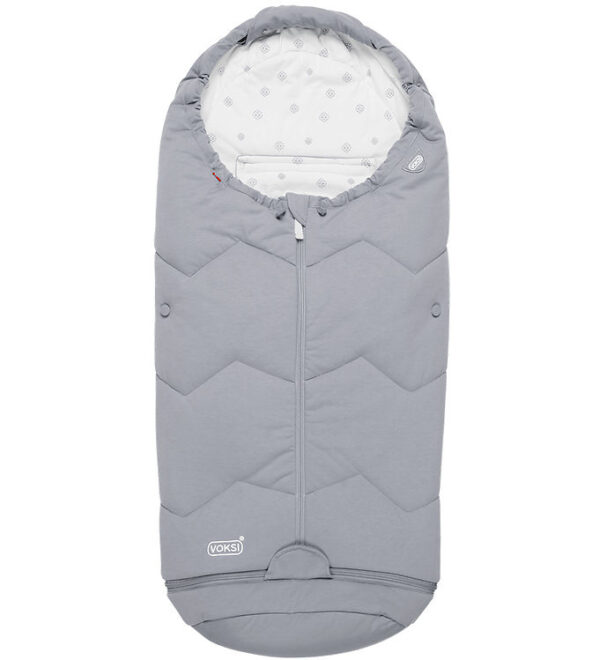 Voksi Kørepose - Sky Light - 88/113 cm - Grå Voksi Kørepose - Sky Light - 88/113 cm - Grå