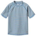 Wheat Badebluse - UV40+ - Jackie - Blue Swim Stripe