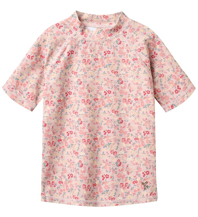 Wheat Badebluse - UV40+ - Jackie - Powder Flowers and Seashells Wheat Badebluse - UV40+ - Jackie - Powder Flowers and Seashells