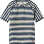 Wheat Badebluse - UV40+ - Jackie SS - Blue Stripe