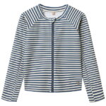 Wheat Badebluse - Uv40+ - Zip - Ada - Blue Stripe