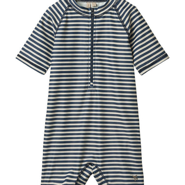 Wheat Badeheldragt - UV40+ - Cas - Blue Stripe