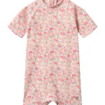 Wheat Badeheldragt - UV40+ - Cas - Powder Flowers And Seashells