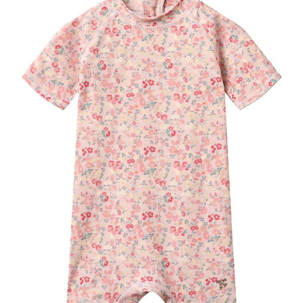 Wheat Badeheldragt - UV40+ - Cas - Powder Flowers And Seashells