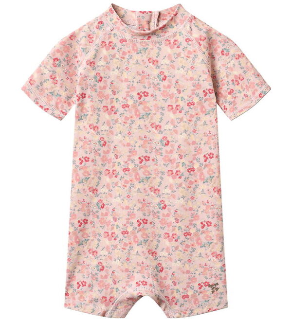 Wheat Badeheldragt - UV40+ - Cas - Powder Flowers And Seashells