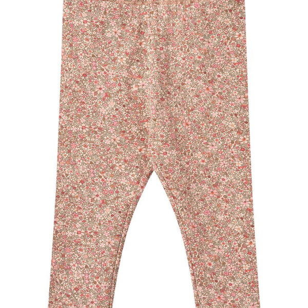 Wheat Leggings - Jules - Rose Dust Flower Meadow