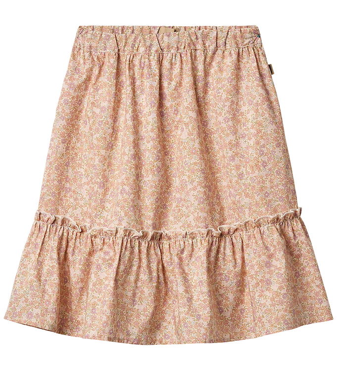 Wheat Nederdel - Camma - Lilac Flowers