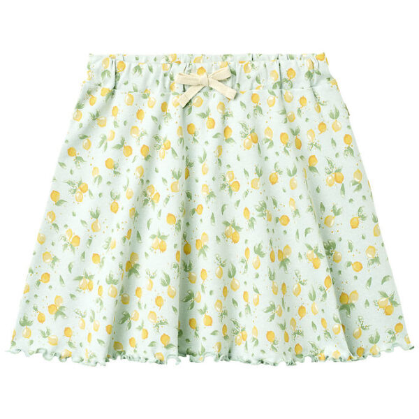 Wheat Nederdel - Jersey Rosie - Summer Blue Citrus