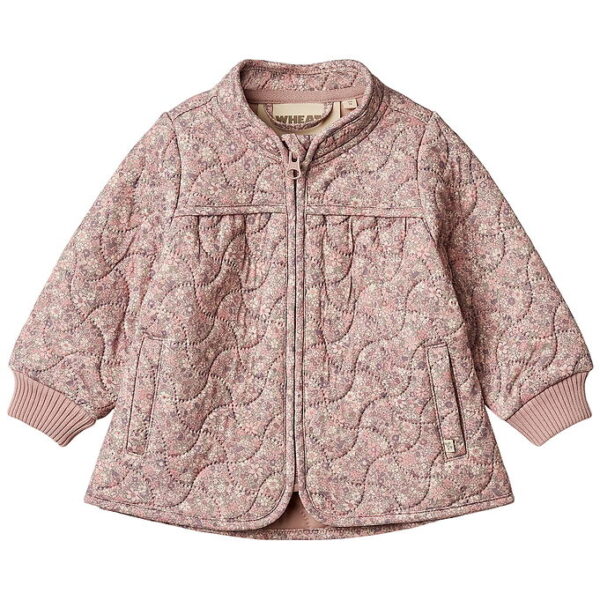 Wheat Termojakke - Thilde - Soft Lavender Flowers