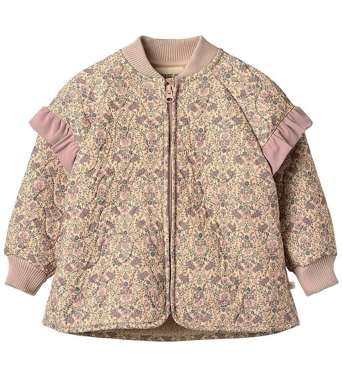 Wheat Termojakke m. Fleece - Ellas - Mellow Peach Tapestry