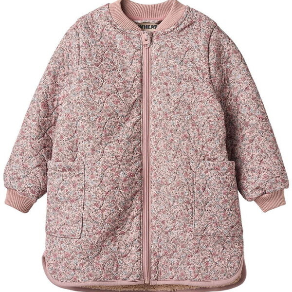 Wheat Termojakke m. Fleece - Helga - Soft Lavender Flowers