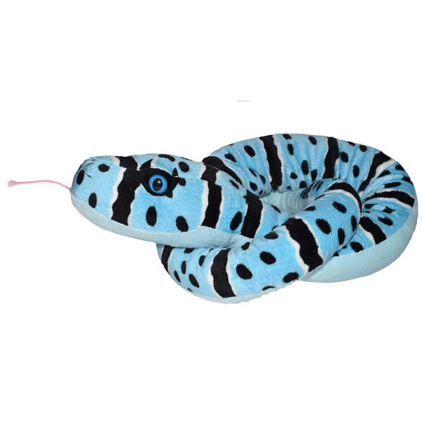 Wild Republic Bamse - 137 cm - Blue Rock Rattle Slange Wild Republic Bamse - 137 cm - Blue Rock Rattle Slange