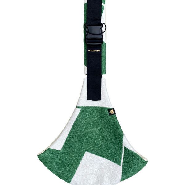 Wildride Bæresele - Green Graphic - Grøn/Hvid