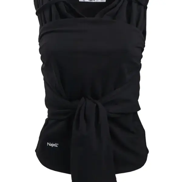 Wrap M - charcoal black