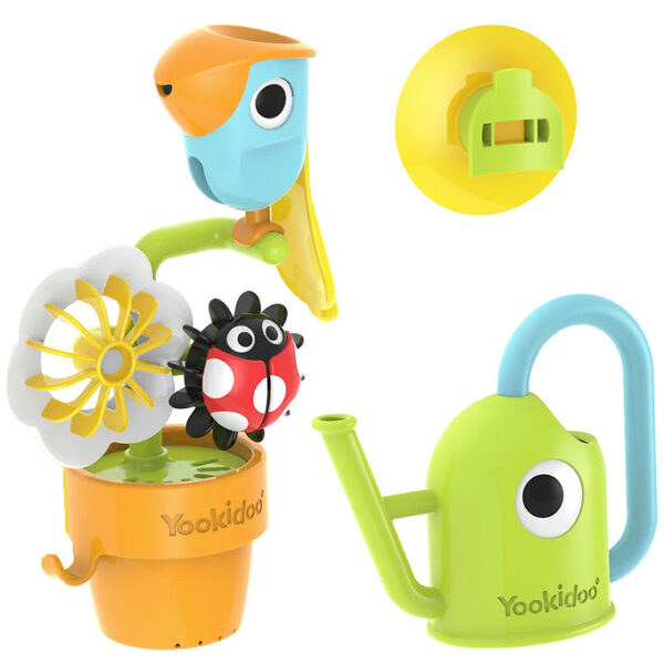 Yookidoo Badelegetøj - Pour 'N' Spin Tipping Bird