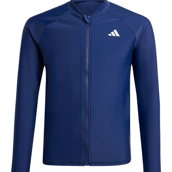 adidas Performance Badebluse - Rashgd LS - UV50+ - Dkblue/Selubl