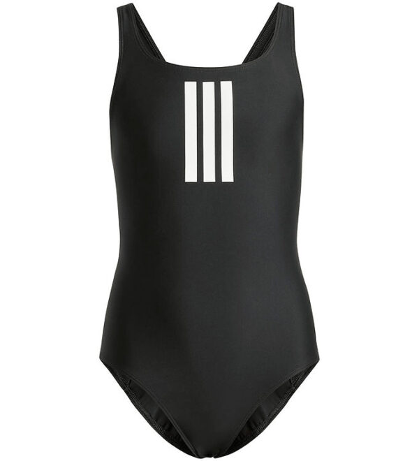 adidas Performance Badedragt - 3S MID SUIT GY - Sort/Hvid