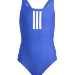 adidas Performance Badedragt - 3S Mid Suit Gy - Selubl/White