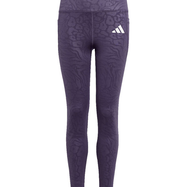 adidas Performance Leggings - JG OPT - Aurplu/White