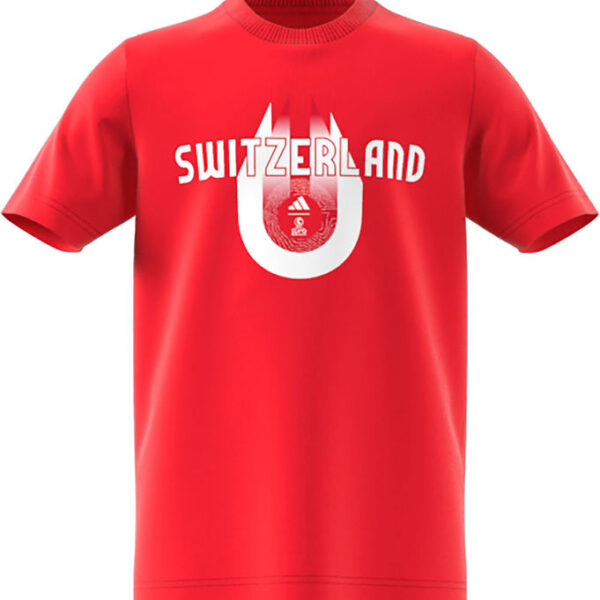 adidas Performance T-Shirt - Switzerland - Pure Ruby