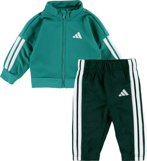 adidas Performance Træningssæt - 205 - Pure Teal/Hvid