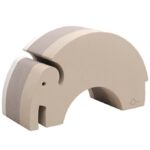 bObles Elefant - Stor - 55x21x31 cm - Sand Grey