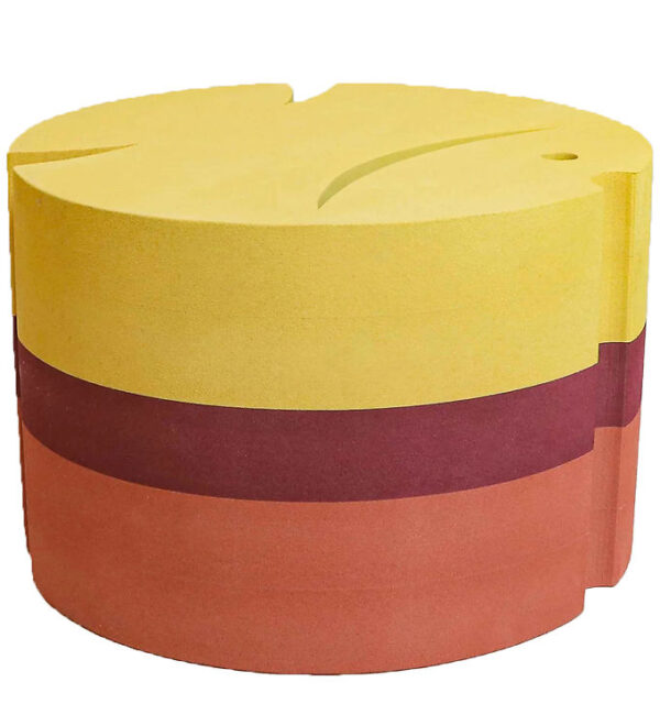 bObles Fisk - L 20 - 30x20 cm - Yellow Gym