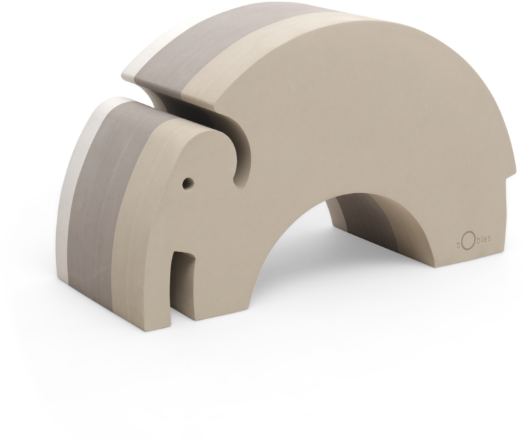 bObles | bObles Elefant L Sand grey