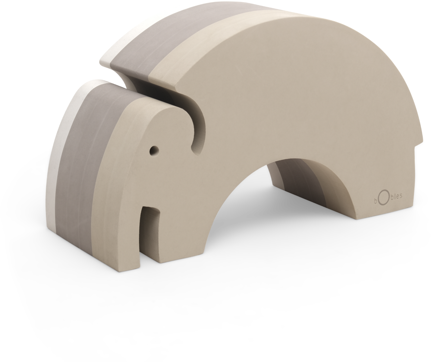 bObles | bObles Elefant L Sand grey
